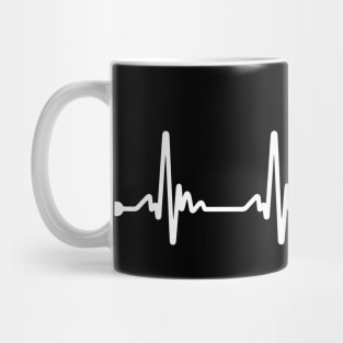 French Bulldog Puppy Heartbeat Mug